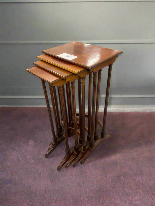 Mahogany Nest of tables 1125