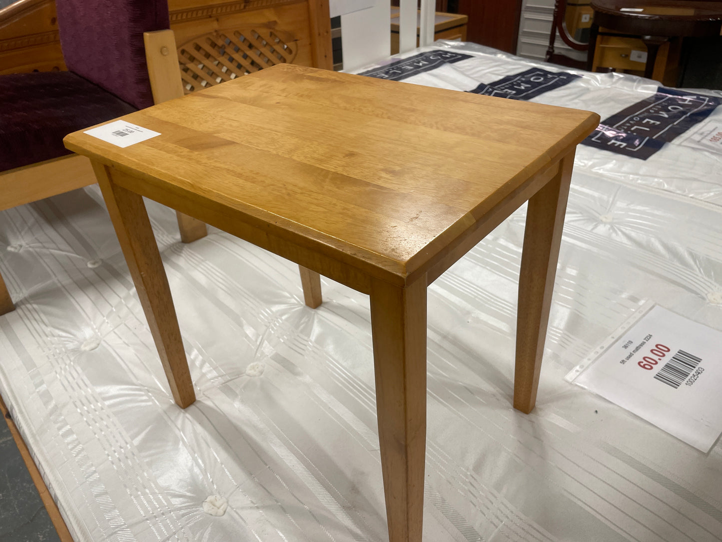 Small hardwood coffee table 2224