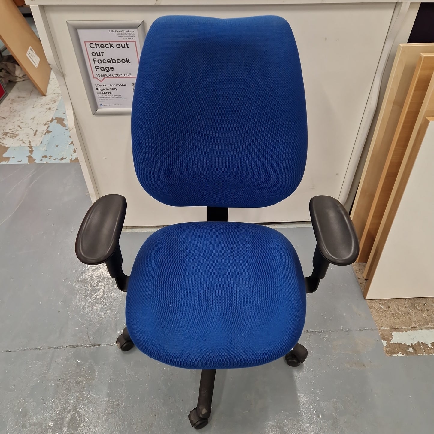 Cornwall multi functional operator chair with height adjustable arms