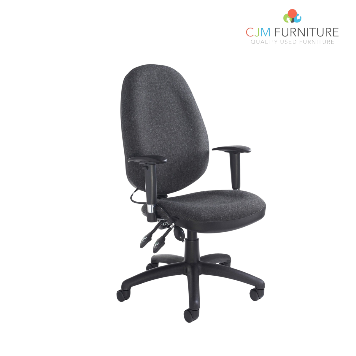 Sofia 2 lever swivel chair with pump  up lumbar support with HA arms   12/04/21