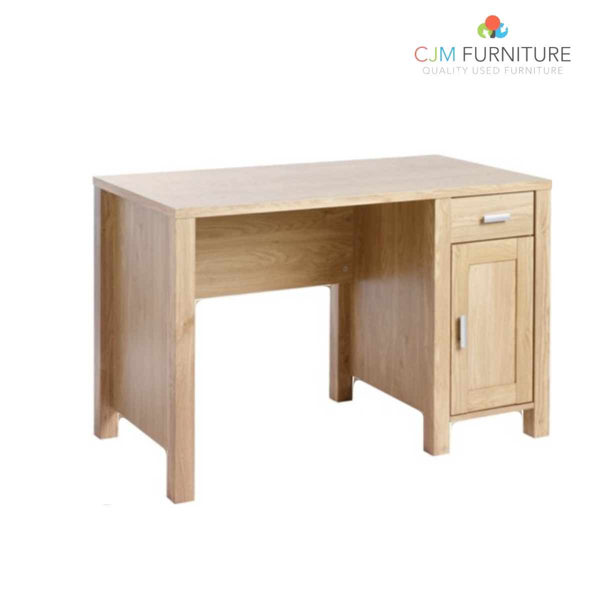 Amazon workstation in oak laminate with drawer  E125.00 FLATPACKED