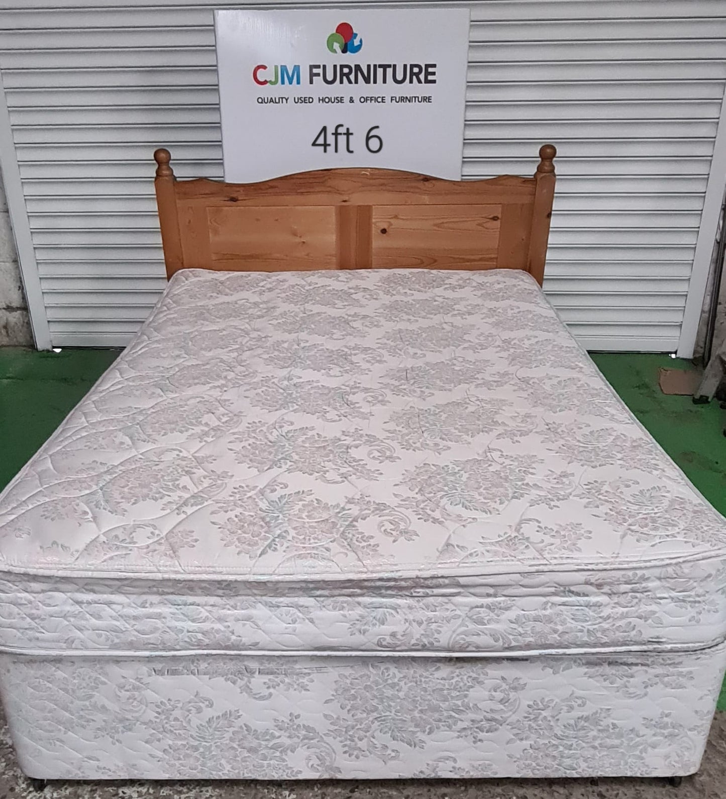 4ft 6 ortho used mattress  2324