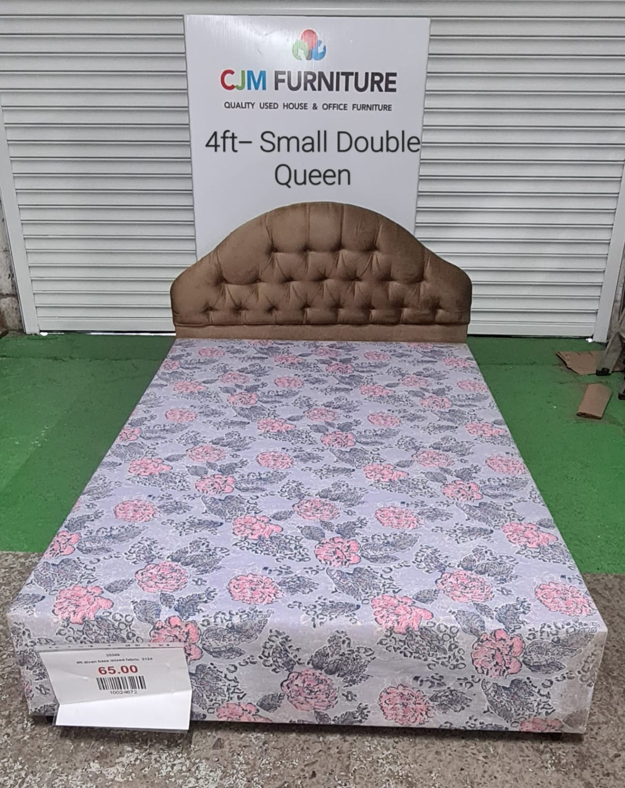 4ft divan base mixed fabric  3124