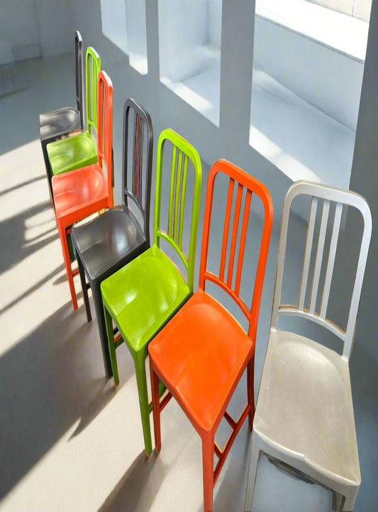 Polyprop EMECO stacking chair in various colours