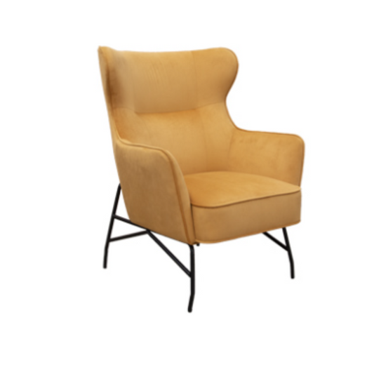 Alpha high back lounge chair