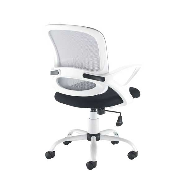 NEW Tyler mesh back operator chair with white frame