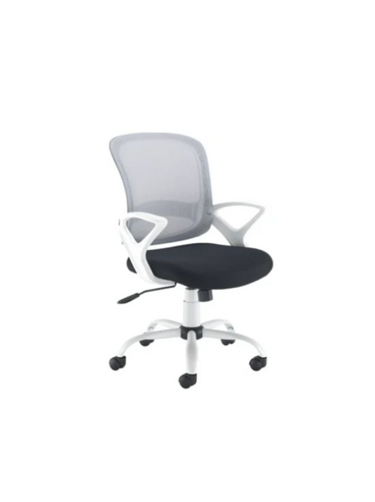 NEW Tyler mesh back operator chair with white frame