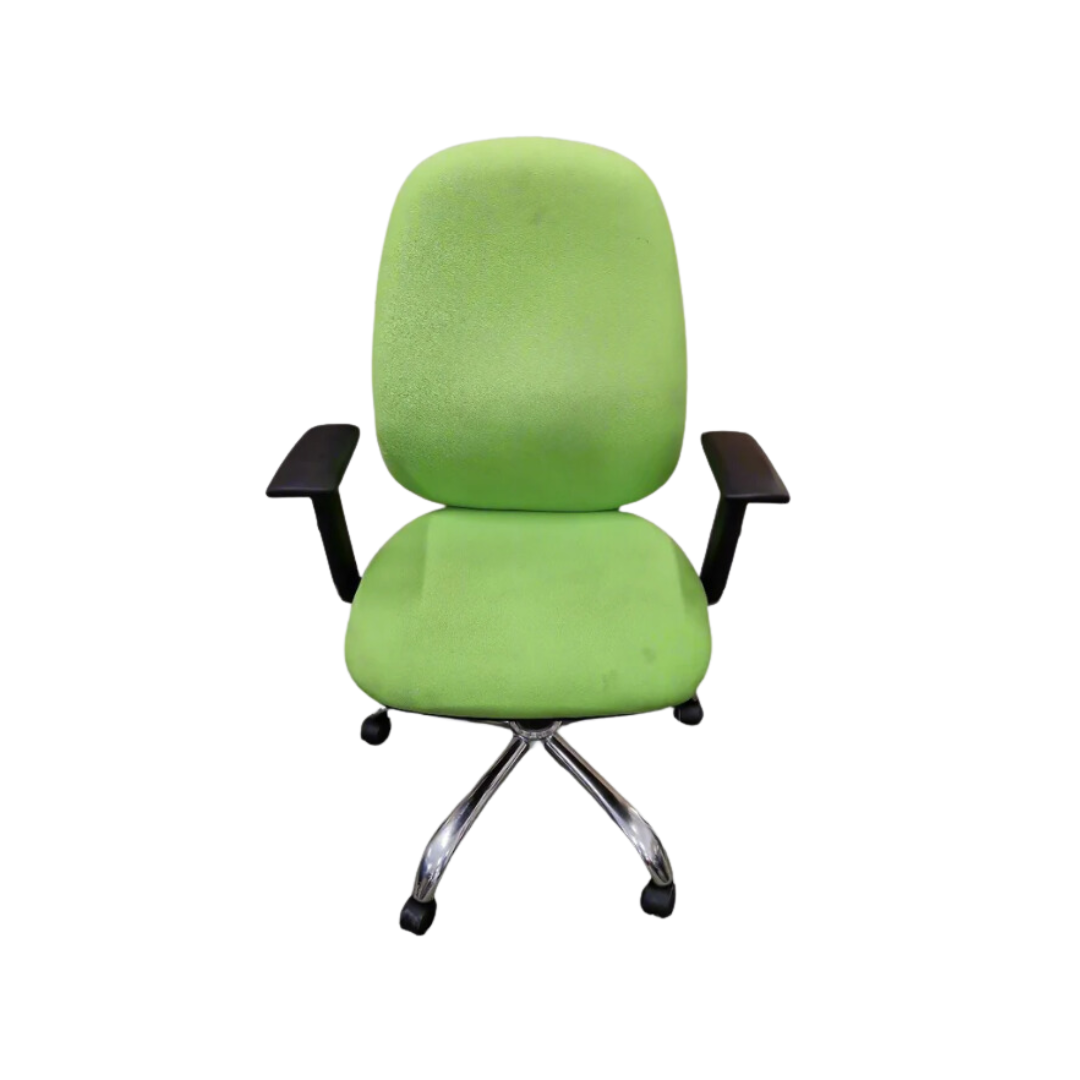 Lime Green Swivel Chair