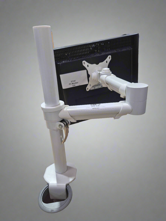 Single flat screen monitor arm