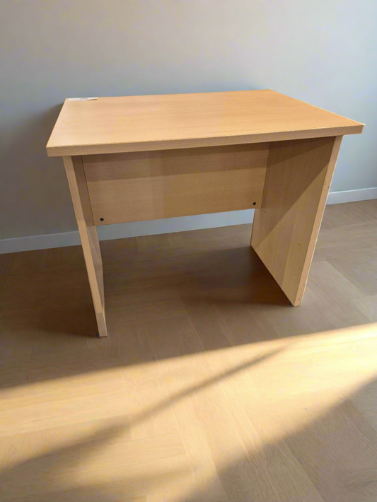 Small panel leg desk