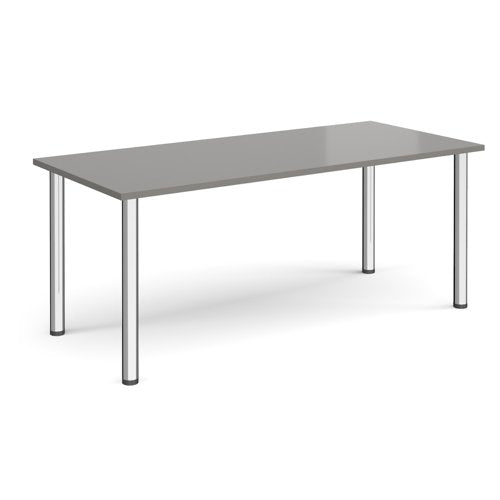 Grey 1800 x 1000 boardroom table