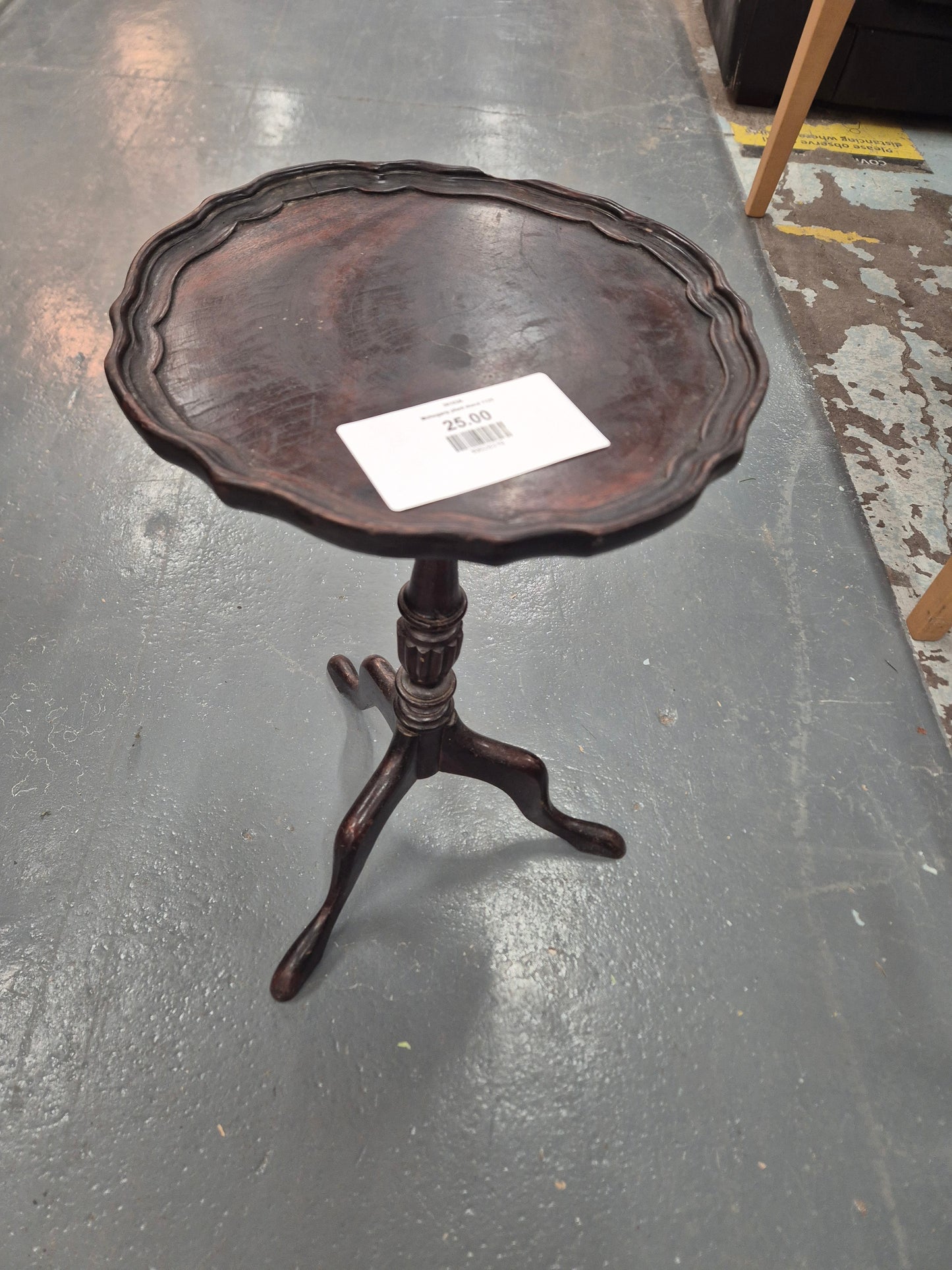 Mahogany plant stand 1125