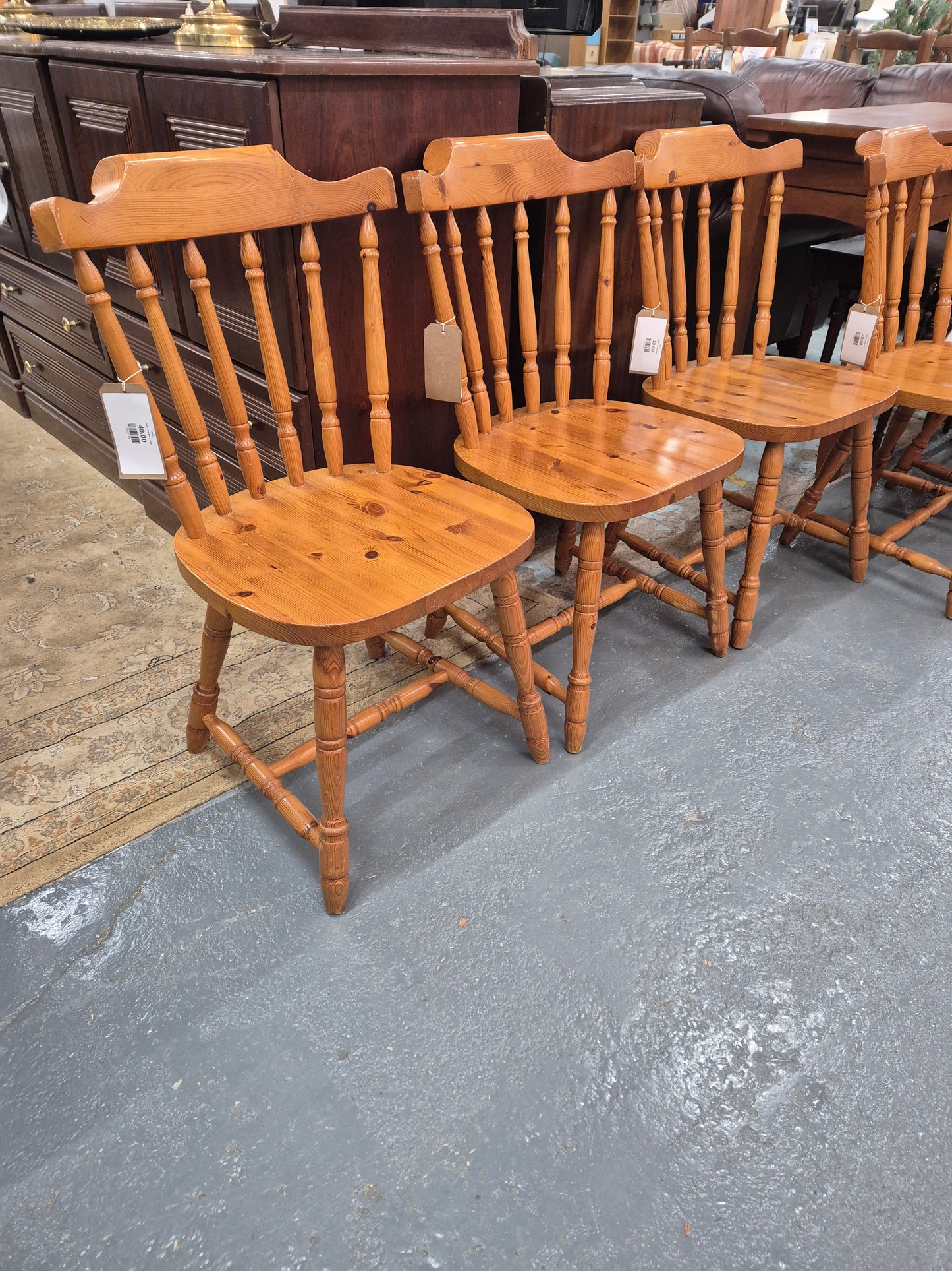 Solid Pine dining chair