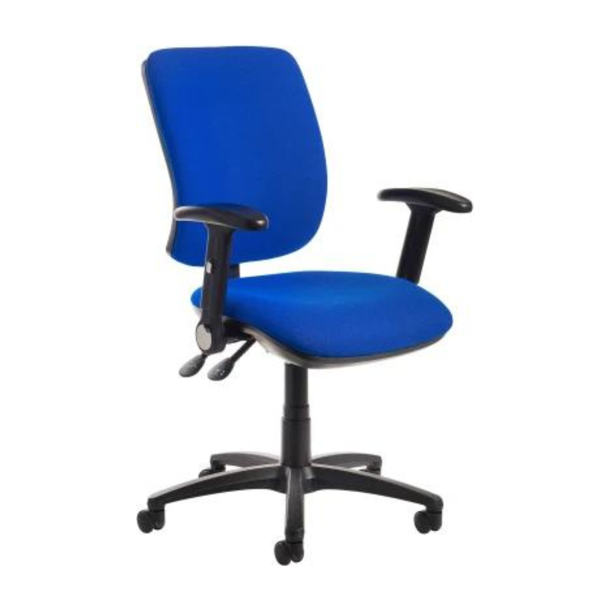 Senza 3 lever swivel chair with HA Back and arms   12/04/21